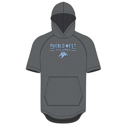 Pueblo West  Short Sleeve Hoodie