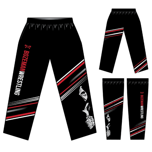 Bozeman Wrestling Club Athletic Pants
