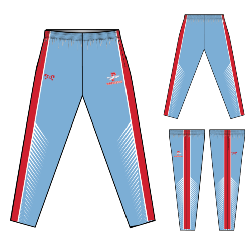 Pennsauken Sublimated Tapered Pants W/ Zipper 2023