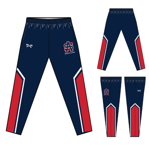 Shaler Youth Sublimated Tapered Pants W/ Zipper