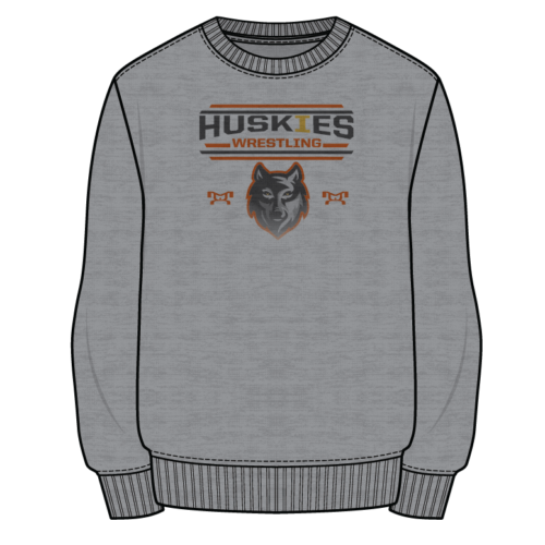 Harbor Creek HS Sublimated Decal Grey Crewneck