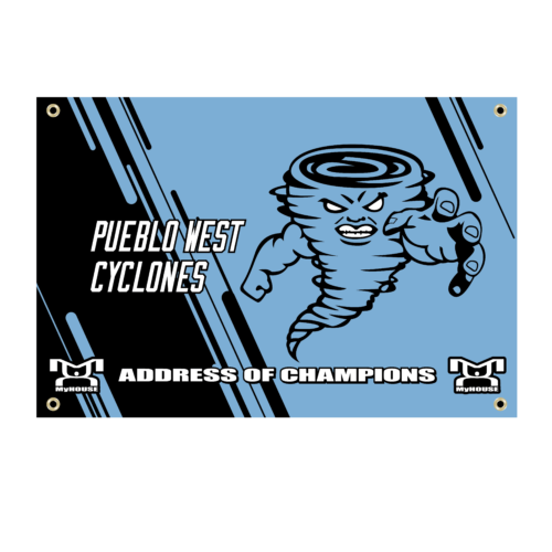 Pueblo West  Custom Team Banner