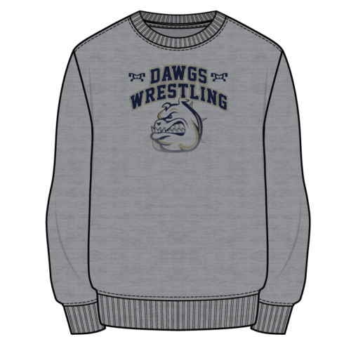 Fairdale High School Sublimated Decal Grey Crewneck