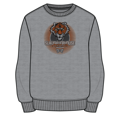 Slaughterhouse Sublimated Decal Grey Crewneck