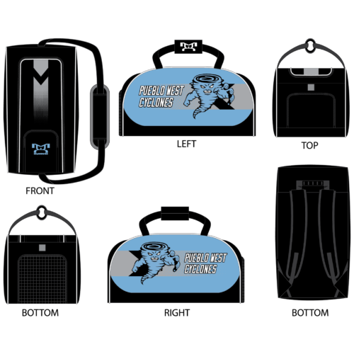 Pueblo West  Custom Conversion Duffel Bag
