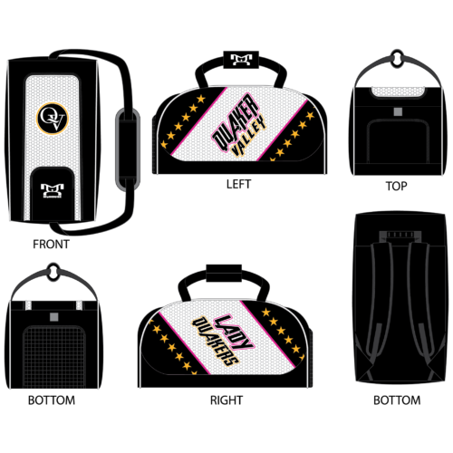 Quaker Valley Girls Custom Conversion Duffel Bag