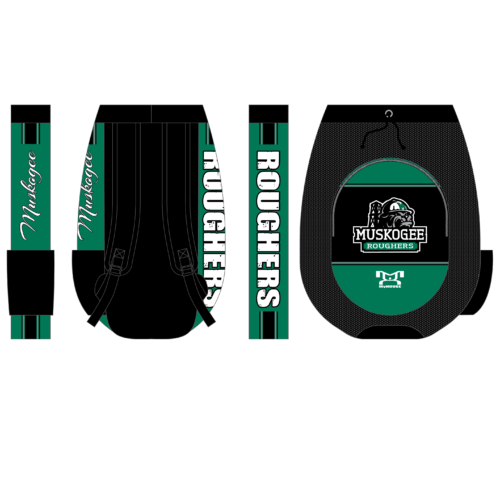 Muskogee Roughers  Sublimated Custom Gear Bag HS