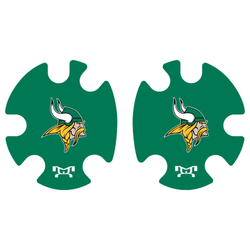 Team Green Elementary Head Gear Decal