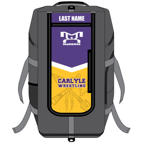 Carlyle Wrestling Club Hybrid Gear Bag (THIS WILL SHIP IN 6-8 WEEKS)****