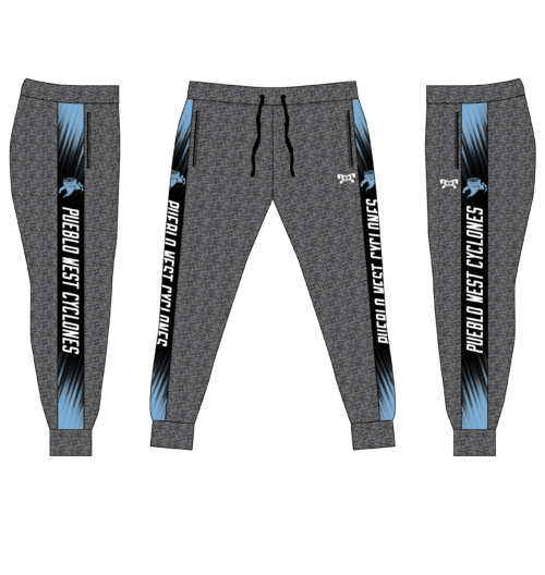Pueblo West Custom  Joggers  (Heathered fabric may vary in color & texture)