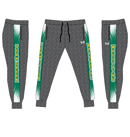 Team Green Elementary Custom  Joggers  (Heathered fabric may vary in color & texture)