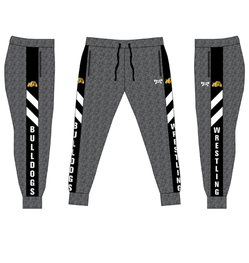 JWC Custom  Joggers   (Heathered fabric may vary in color & texture)