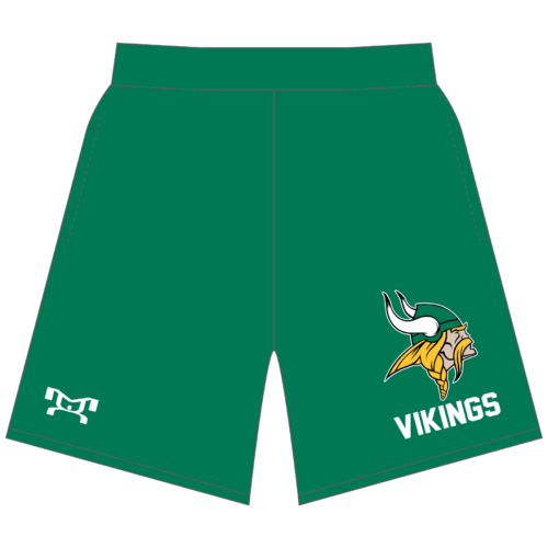 Team Green Elementary Custom Mesh Shorts