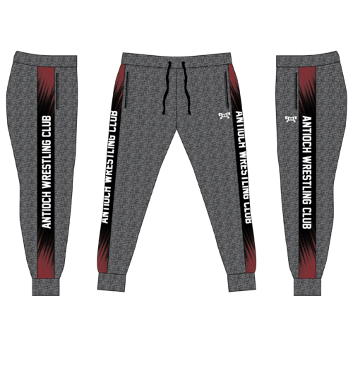 Antioch Predators Wrestling Custom  Joggers  (Heathered fabric may vary in color & texture)