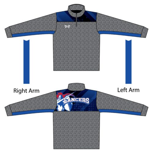 Londonderry Heathered Quarter Zip  (Heathered fabric may vary in color & texture)