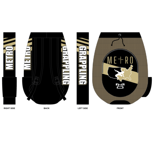 Metro Grappling Custom Gear Bag