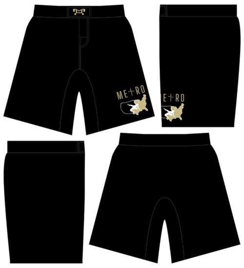 Metro Grappling Custom Fight Shorts