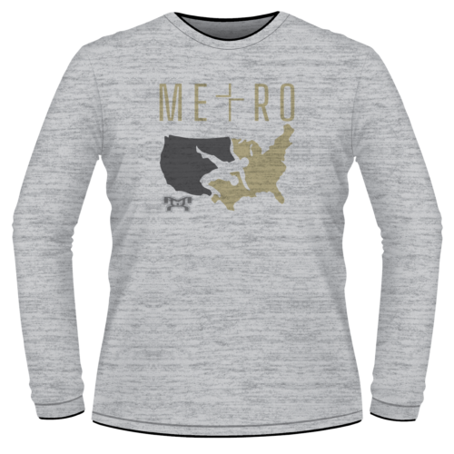 Metro Grappling Custom Sublimated Decal Long Sleeve