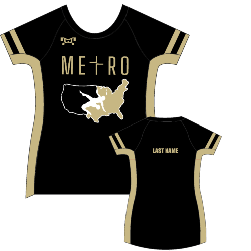 Metro Grappling Custom Womens CUSTOM Compression Shirt
