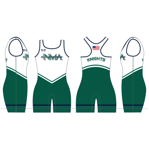 Northside Methodist Academy Custom Women's Green Singlet