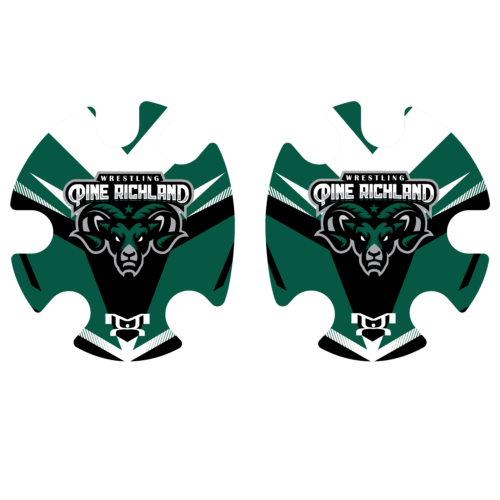 Pine Richland Wrestling Club Head Gear Decal
