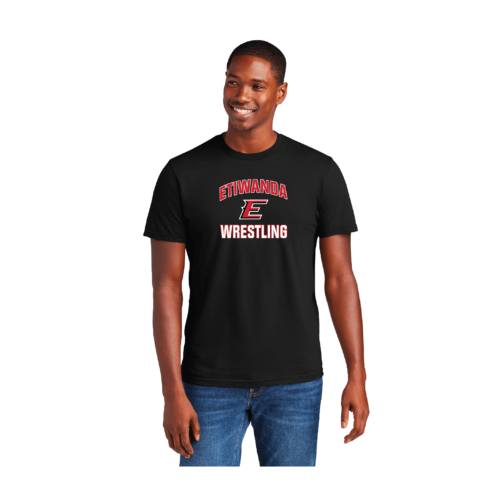 Etiwanda High School Heat Press Black T Shirt