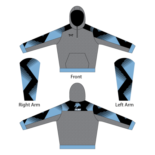 Pueblo West Custom Quarter Zip Hoodie