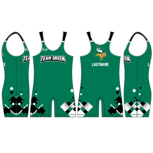 Team Green Elementary Men's  Singlet
