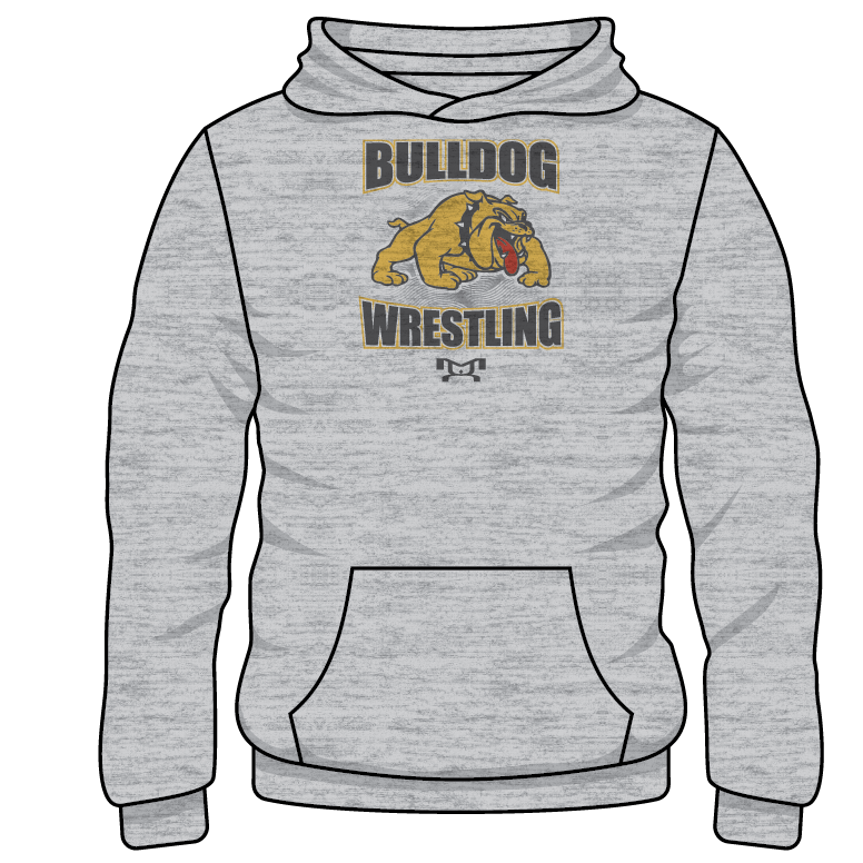 Jay Wrestling Custom Sublimated Decal Grey Hoodie – MyHOUSE Sports Gear