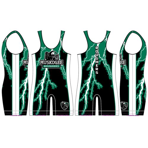 Muskogee Roughers Custom Men Singlet 2023