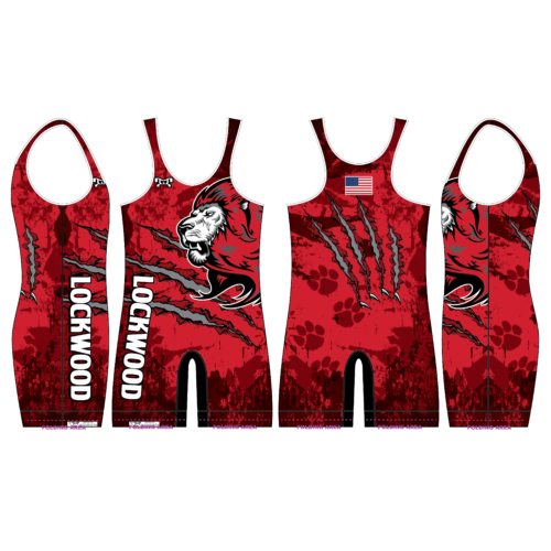 Lockwood Wrestling Custom Singlet