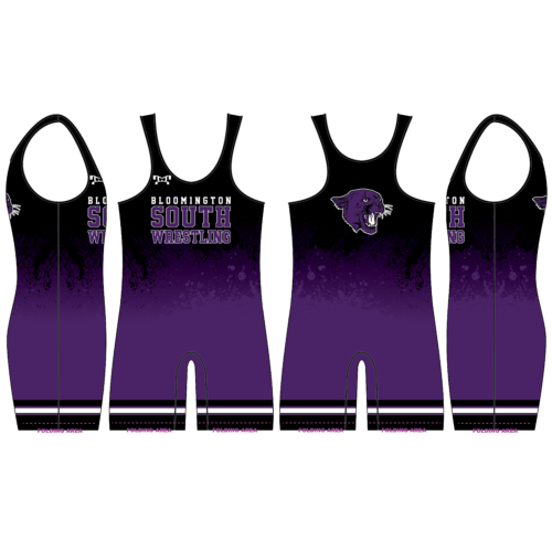 Bloomington South Purple Men's Singlet