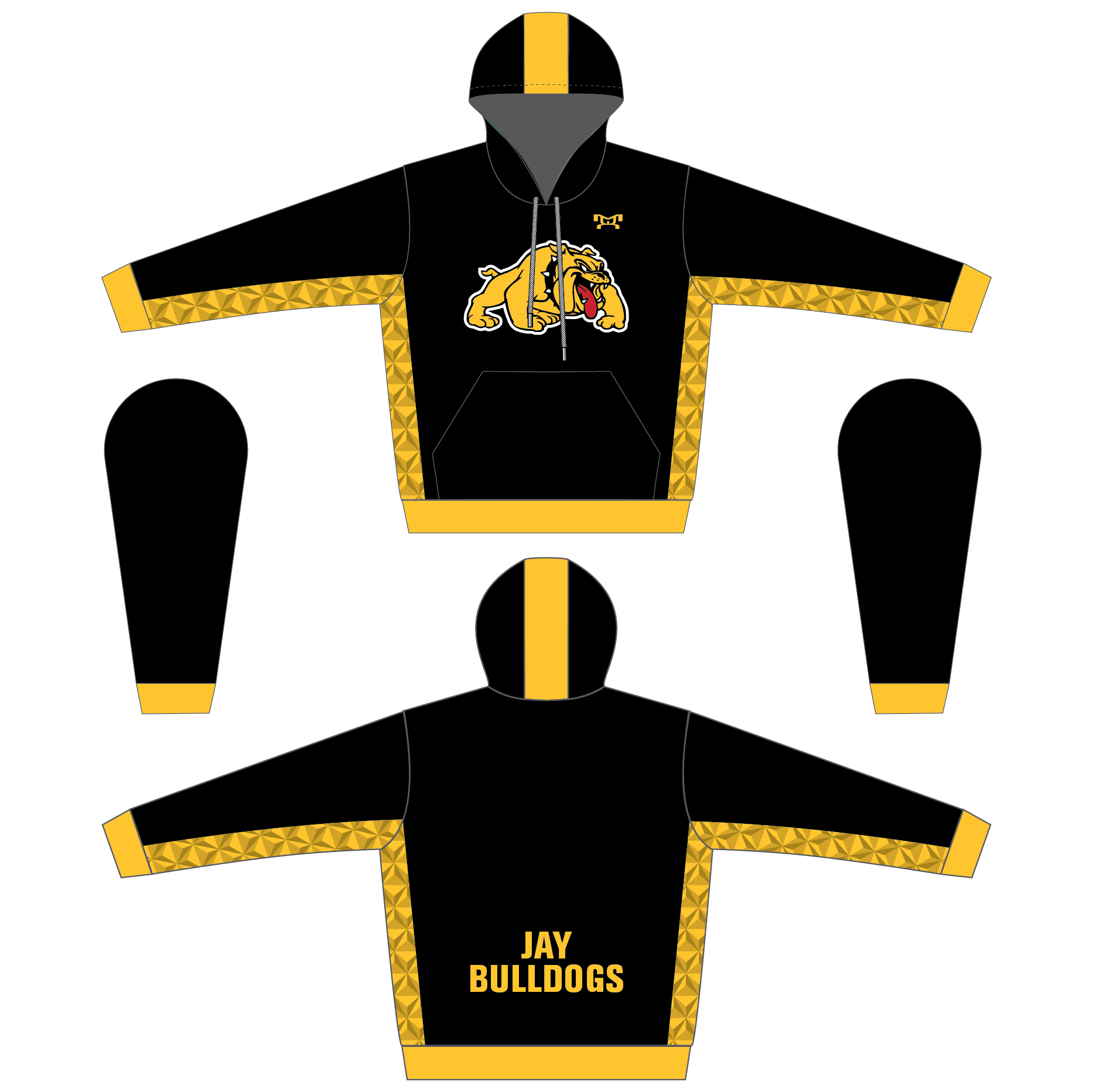 Jay Wrestling HS Custom Sublimated Hoodie – MyHOUSE Sports Gear