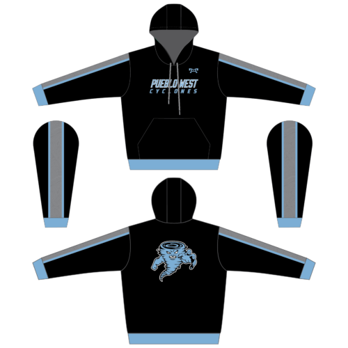Pueblo West Custom Sublimated Hoodie