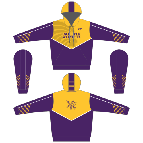 Carlyle Wrestling Club Sublimated  Hoodie