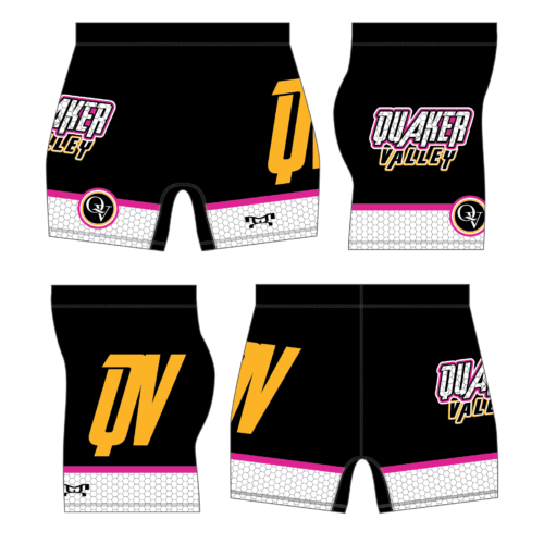 Quaker Valley Girls Custom Women's Compression Shorts