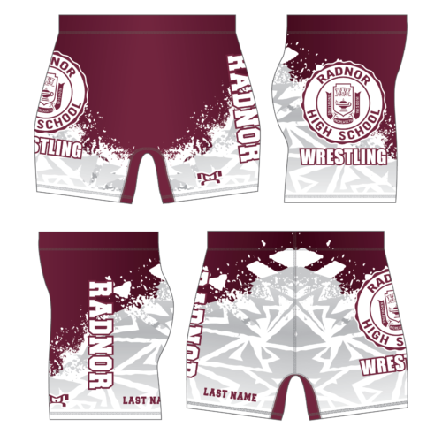 Radnor Wrestling Custom Women's Compression Shorts