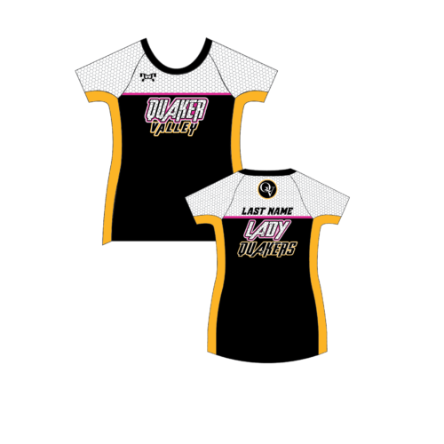 Quaker Valley Girls Custom Womens Compression Shirt