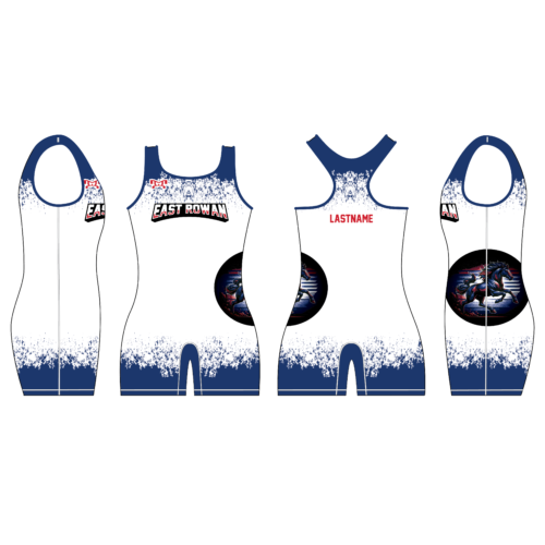East Rowan Custom Women's White Singlet 2023