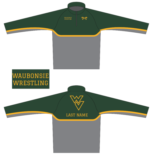 WAUBONSIE WRESTLING Custom Intrepid 1/4 Zip