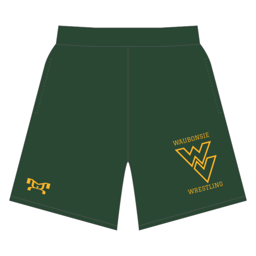 WAUBONSIE WRESTLING Custom Mesh Shorts