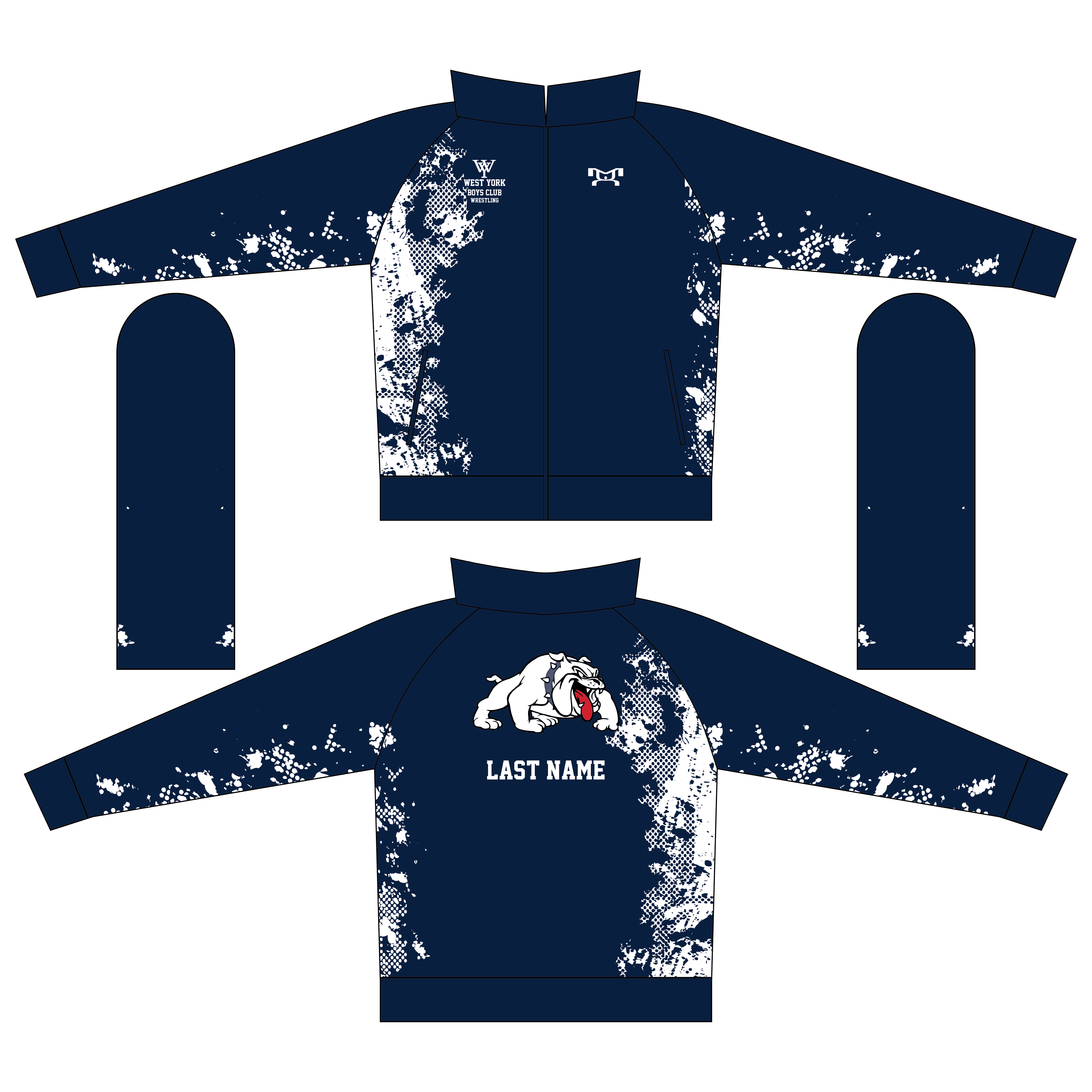 West York Boys Full Zip 2023 MyHOUSE Sports Gear