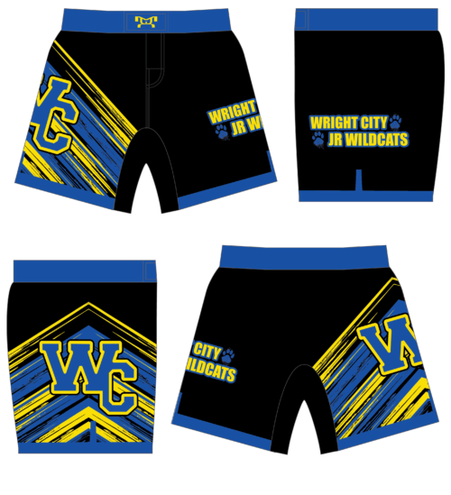 Wright City Custom 6" Fight Shorts