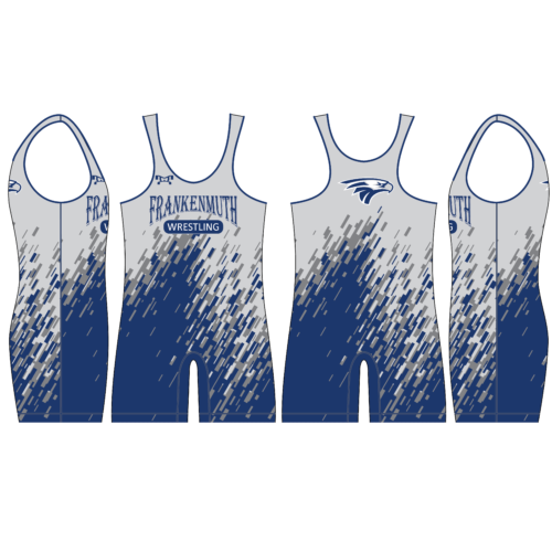 Frankenmuth Youth CUSTOM Blue Singlet 2023