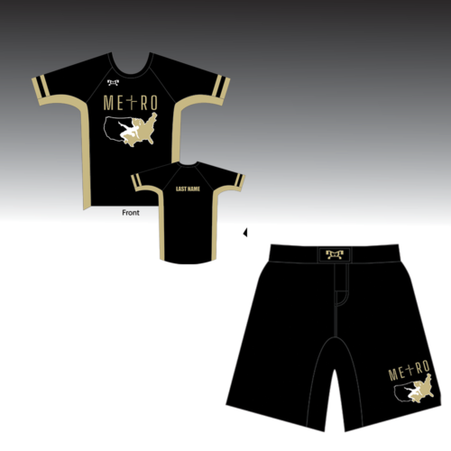 Metro Grappling MEN'S Custom Competition Combo