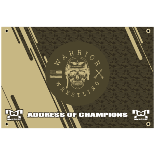 Warrior Wrestling PA Custom Team Banner 2023