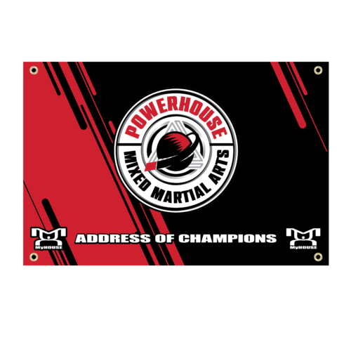 Powerhouse MMA Custom Team Banner
