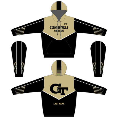 Curwensville Mat Club Sublimated  Hoodie