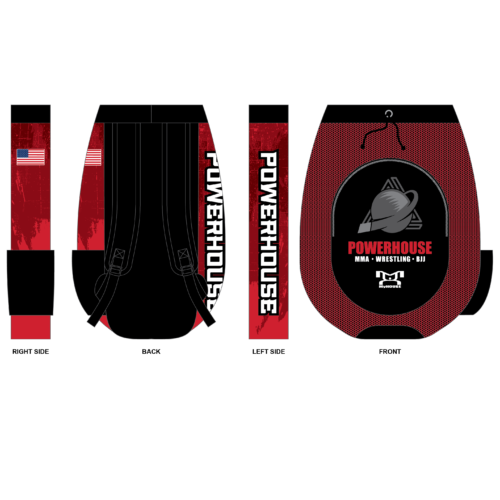 Powerhouse MMA Custom Gear Bag