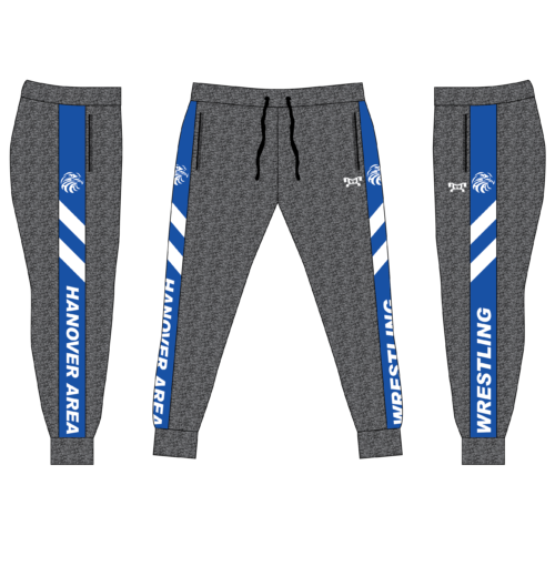 Hanover Area Custom Joggers   (Heathered fabric may vary in color & texture)